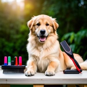 Grooming Needs for Your Golden Retriever Akita Mix