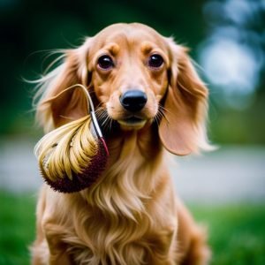 Grooming Tips for Beautiful Blonde Long Haired Dachshunds