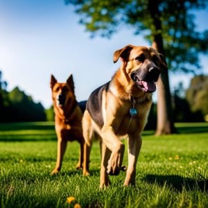 How to Socialize a German Shepherd Bloodhound Mix