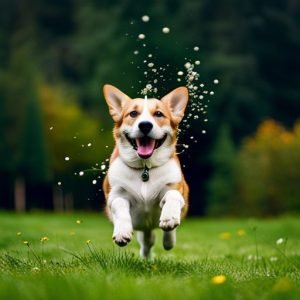 The Playful Traits of a Corgi-Dalmatian Mix
