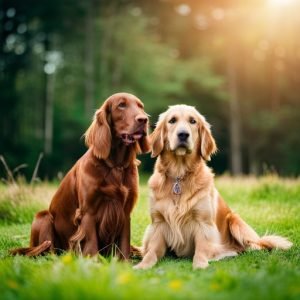 The Temperament Comparison: Irish Setters vs Golden Retrievers