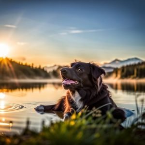 Understanding the Temperament of Newfoundland Border Collie Mixes